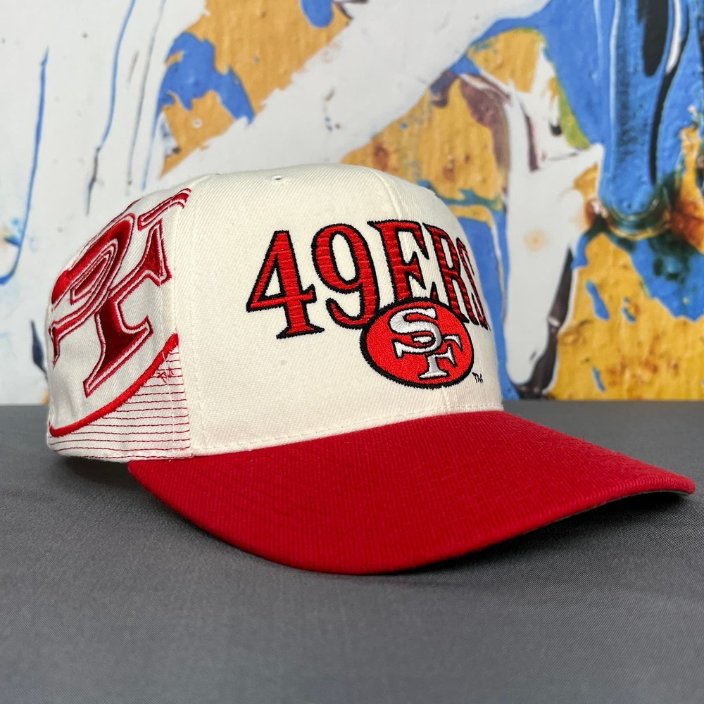 Vintage '90s San Francisco 49ers Sports Specialties Laser Shadow Snapback Hat